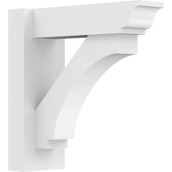 Ekena Millwork Imperial Architectural Grade PVC Outlooker with Traditional Ends, 5"W X 14"D X 14"H OUTP05X14X14IMP01 - main